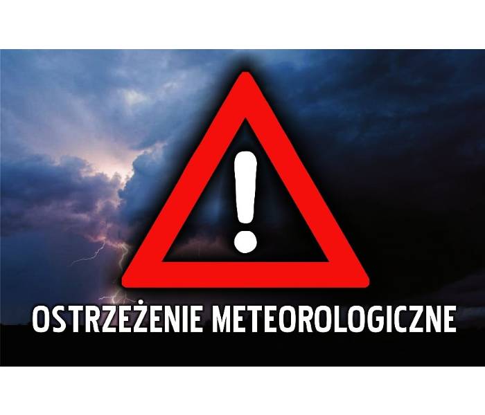 aktualność: Ostrzeżenie meteorologiczne 05.05.2024