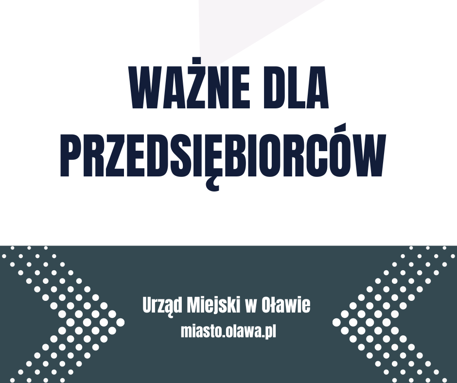 aktualność: Ważne dla przedsiębiorców poszkodowanych w powodzi