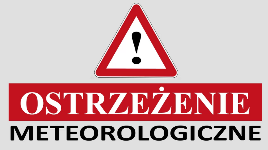 aktualność: Ostrzeżenie meteorologiczne